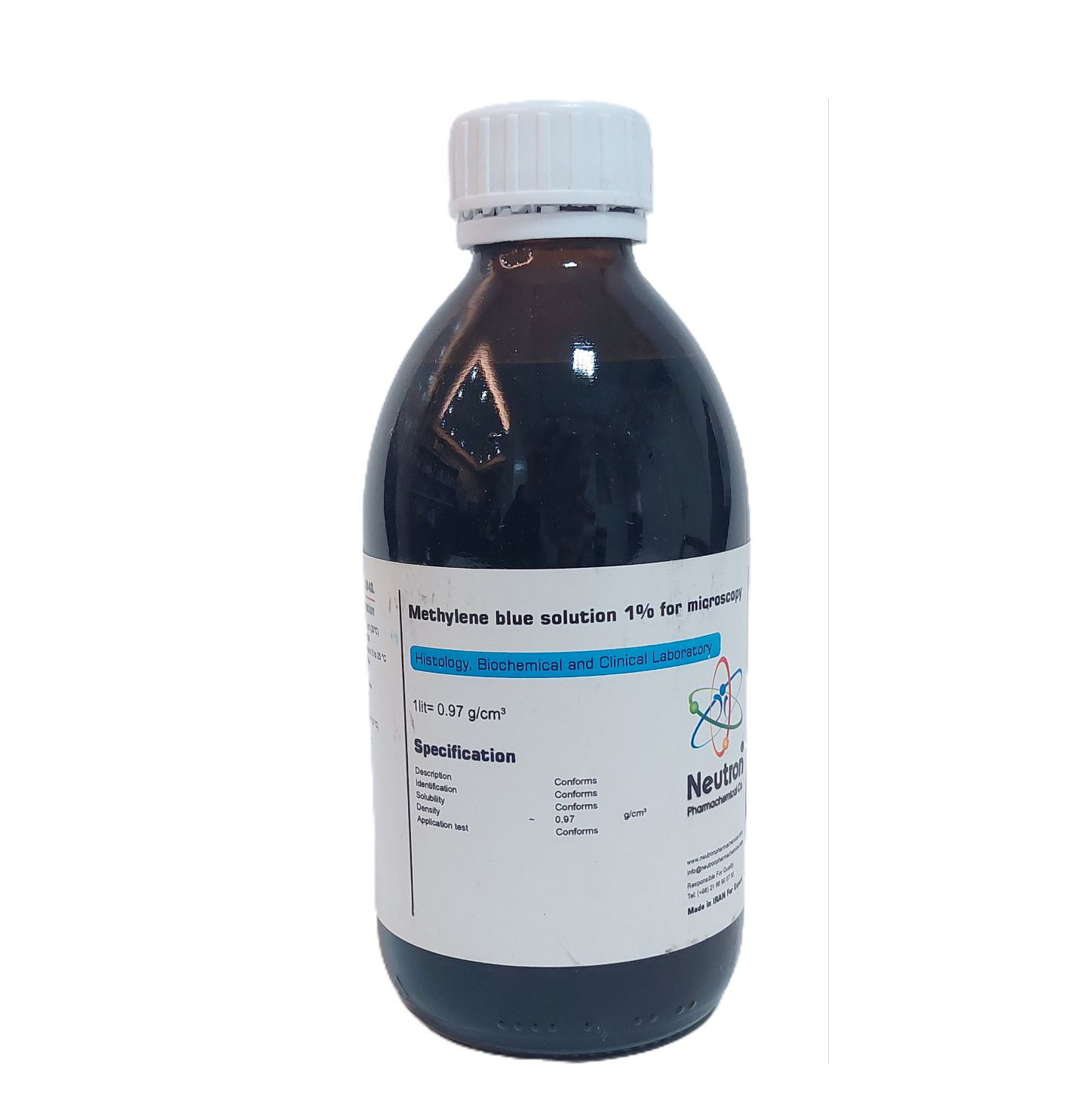 محلول متیلن بلو نوترون 250 میل