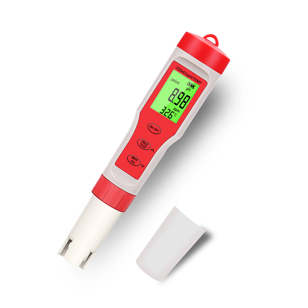 pH متر 4کاره ( مولتی متر/TDS/EC/pH وترمومتر(دماسنج) آب)
